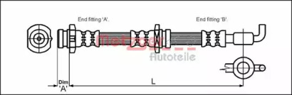 Шлангопровод METZGER 4114760